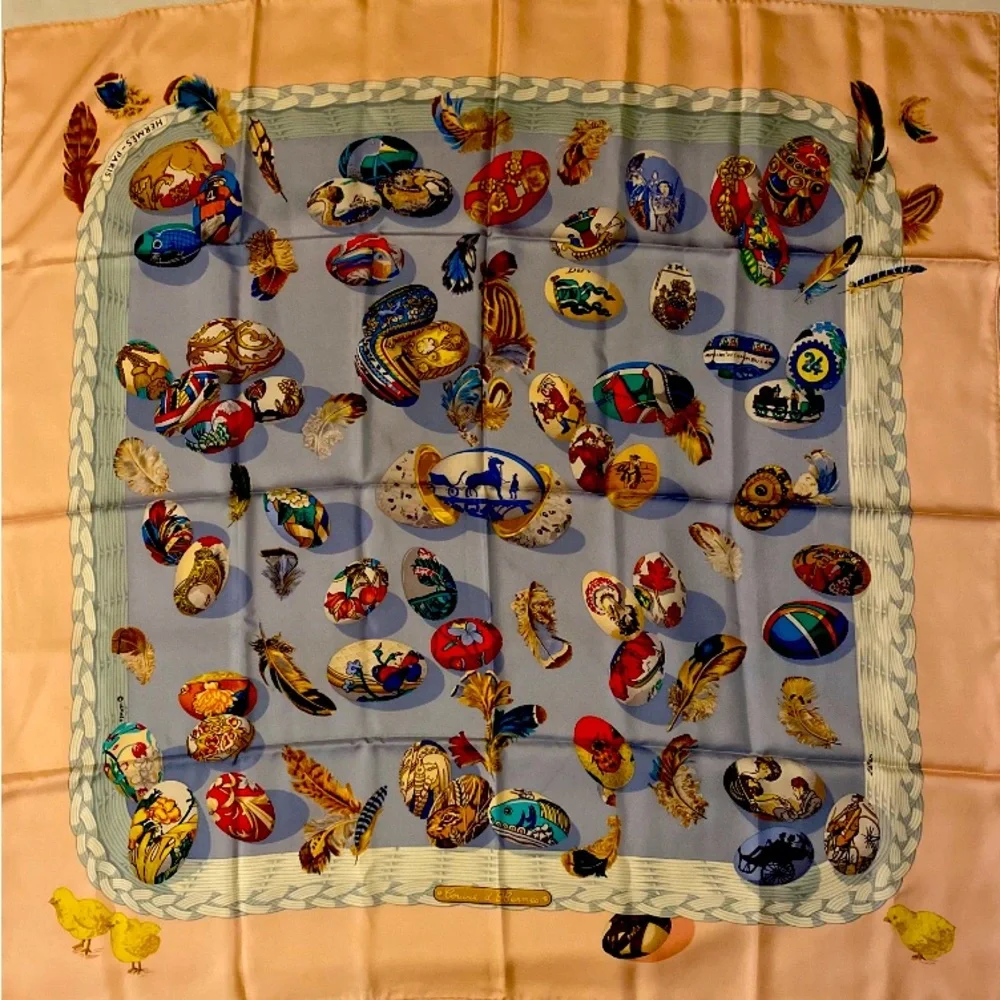 Hermes Vintage Silk Scarf Couvee d’ Hermes - Picture 12 of 16